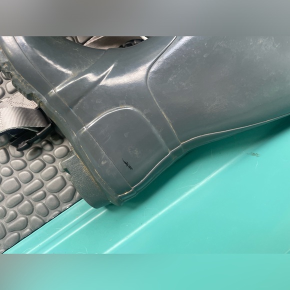 Hunter Boots Original Dark Slate Tall Rain Boots,         size 7 W, 6 M - Picture 6 of 13